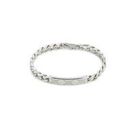 Gucci Signature Sterling Silver GG Tag Bracelet
