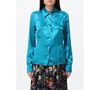 GUCCI Slim Fit Shirt in Pure Silk with a Classic Collar and Three-Button Cuffs - Size: 44 - female