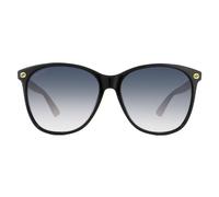 Gucci Womens Sunglasses GG0024S 003 Black Brown Grey Gradient - One Size