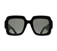 Gucci Woman Gucci GG1547S 001 Sunglasses Acetate Black Grey Squared