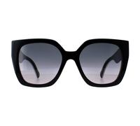 Gucci Square Womens Black Grey Gradient GG1300S - One Size