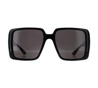 Gucci Woman Gucci GG1692S 001 Sunglasses Injected Black Grey Squared