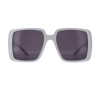 Gucci Square Burgundy With Silver Red With Silver Mirror Gg1692S Red One Size