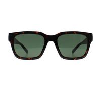 Gucci Man GG1857S 002 Sunglasses Injected Havana Green Squared