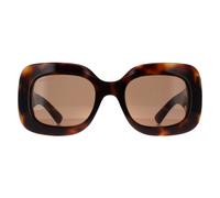 Square Havana with Silver Brown GG1695S Gucci Brown One Size