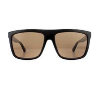 Gucci Man GG0748S 002 Sunglasses Injected Black Brown Squared Normal