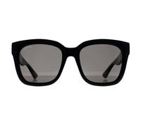 Gucci , Stylish Sunglasses Black/Grey ,Black female, Sizes: 54 MM