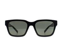 Gucci Square Shiny Black Grey Gg1857S Black One Size