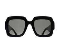 Gucci Woman Gucci GG1547S 001 Sunglasses Acetate Black Grey Squared