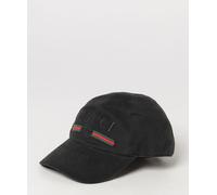 GUCCI Striped Cotton Baseball Cap with Embroidered Logo - Size: M - male