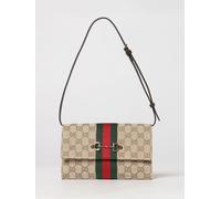GUCCI Striped Monogram Jacquard Mini Bag with Horsebit Detail - Size: OS - female