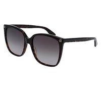 Gucci Sunglasses GG0022S 003 Havana Brown Woman