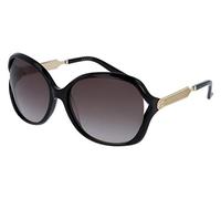 Gucci Sunglasses 0076S 002 Black Gold Grey Gradient black/gold/grey 60 mm
