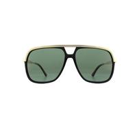 Gucci GG0200S Mens Black and Gold Sunglasses