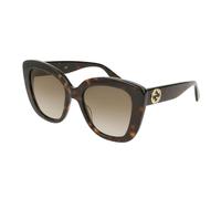 Gucci Sunglasses GG0327S 002 Havana Brown Woman