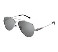 Gucci Man GG1874S 002 Sunglasses Metal Ruthenium Silver Pilot