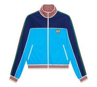 Gucci Technical Jersey Zip-Up Jacket With Web 'Blue' 645206-XJC5N-4233 S