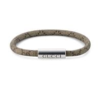 Gucci Trademark GG Supreme Bracelet 19cm YBA797156001019 Modern Luxury - Sterling Silver