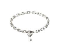 Gucci Trademark Sterling Silver Bracelet - 18cm
