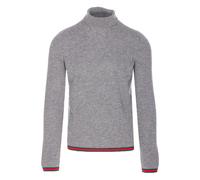 Gucci turtleneck logo-detail sweater - Grey M-XL