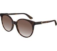 GUCCI Unisex Adults’ GG0488S-002-54 Sunglasses, Havana Dunkel, 54.0