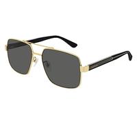 GUCCI Unisex Adults’ GG0529S-001-60 Sunglasses, Gold - Schwarz, 60