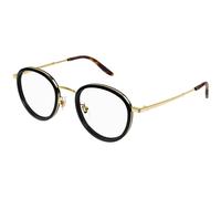 Gucci Unisex GG1357OJ 001 Optical frames Titanium Gold Round