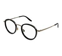 Gucci Unisex GG1357OJ 002 Optical frames Titanium Gold clear Round