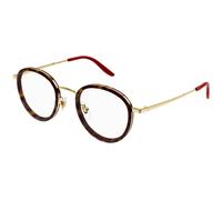 Gucci Unisex GG1357OJ 004 Optical frames Titanium Gold Round