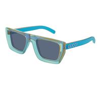 Gucci Unisex GG1723S 003 Sunglasses Injected Blue Blue Squared
