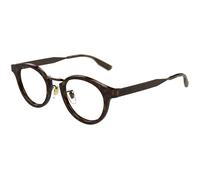 Gucci Unisex Gucci GG1743OJ 003 Optical frames Acetate Havana Transparent Round