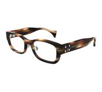 Gucci Unisex Gucci GG1744OJ 003 Optical frames Acetate Havana Transparent Squared