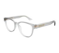 Gucci Unisex Gucci GG1746OA 003 Optical frames Acetate Grey Transparent Round