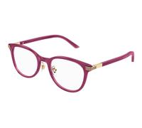Gucci Unisex Gucci GG1905OJ 003 Optical frames Acetate Bordeaux Transparent Round