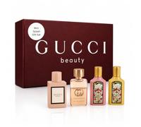 Gucci (W) Mini Set 4x5ML (FLORA GORGEOUS ORCHID+FLORA GORGEOUS GARDENI GUILTY POUR FEMME+BLOOM) (Dark Red)