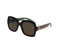 Gucci Sunglasses GG0036SN Black Green Glitter and Red Green