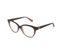 Gucci Woman GG0373O 003 Optical frames Acetate Brown Transparent Cat Eye
