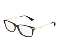 Gucci Woman GG0759OA 002 Optical frames Plastic Havana Squared