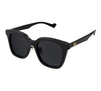 Gucci Woman GG1000SK 001 Sunglasses Acetate Black Grey Squared Normal