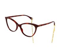 Gucci Woman GG1079O 002 Optical frames Acetate Havana Cat Eye