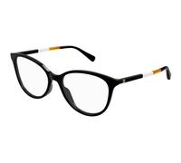 Gucci Woman GG1359O 007 Optical frames Acetate Black Transparent Cat Eye