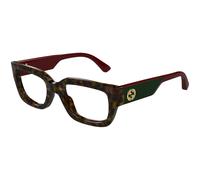 Gucci Woman GG1666O 006 Optical frames Acetate Havana Transparent Cat Eye
