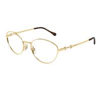 Gucci Woman GG1699O 001 Optical frames Metal Gold Transparent Cat Eye