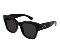 Gucci Woman GG1789S 001 Sunglasses Acetate Black Grey Butterfly