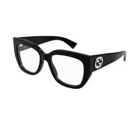 Gucci Woman GG1846O 001 Optical frames Acetate Black Transparent Butterfly
