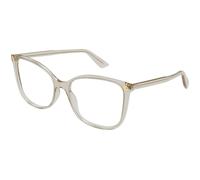 Gucci Woman Gucci GG0026O 016 Optical frames Acetate Yellow Transparent Cat Eye