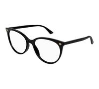 Gucci Woman Gucci GG0093O 001 Optical frames Plastic Black Transparent Round
