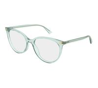Gucci Woman Gucci GG0093O 011 Optical frames Acetate Green Transparent Round