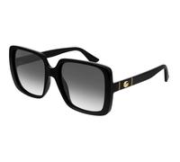 Gucci Woman Gucci GG0632S 001 Sunglasses Injected Black Grey Squared Normal Shaded