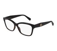 Gucci Woman Gucci GG0798O 005 Optical frames Acetate Havana Squared